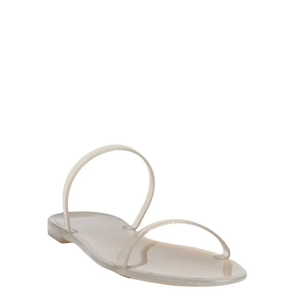 Stuart Weitzman clear sandals